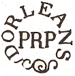Marque de port payé d'Orléans avec mention ORLEANS PRP /