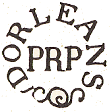 Marque de port pay d'Orlans avec mention ORLEANS PRP / 