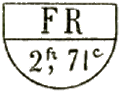 Marque avec mention : FR 2f 71c /
