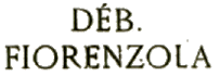 Marque linéaire avec mention DEB FIORENZOLA /