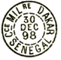 Timbre à date au type 84 avec mention : Cce MIL Re /