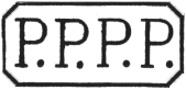 Marque encadrée avec mention P.P.P.P. (Port payé en Passe Paris) /