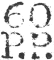 Marque avec numéro de département 60 et mention P.P. en dessous /