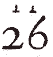 Petite Poste de Paris - Quantième de mois chiffre de 1 a 31 avec tréma