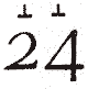 Petite Poste de Paris - Quantième de mois chiffre de 1 a 31 avec tréma