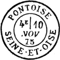 Timbre à date au type 18 / 