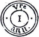 Timbre à date type IV de 1802 /