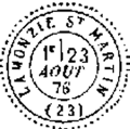 Timbre à date au type 24 /