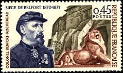 Siège de Belfort - Colonel Denfert Rochereau