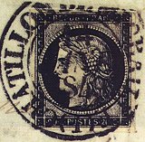 Timbre à date au type 13