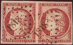Les essais de losange gros chiffres de 1862