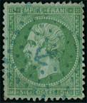 Losange ancre bleu