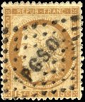 Losanges des bureaux de poste des gares de Paris