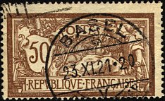 Timbre poste annulés à l'étranger