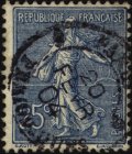 Timbre à date avec mention PARIS entouré de numéros et mention PERIODIQUES