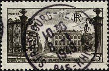 Timbre à date au type 04 ou type A6 avec millésime sur 4 chiffres