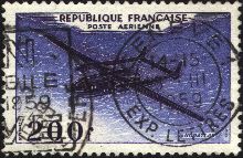 Timbre poste annulés à l'étranger