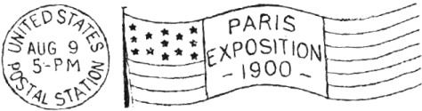 Exposition Universelle de 1900 - Bureau  américain
