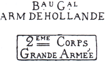 Les marques postales des armées de l'Empire