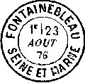 Les timbres à date de 1876 à 1900